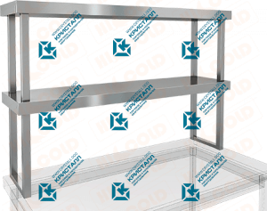 Полка настольная двойная  HICOLD  НПСТ2-7/4