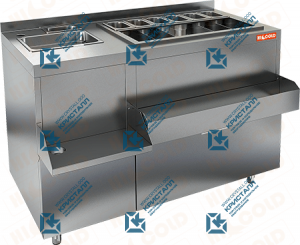 Барная станция  HICOLD  НБМКС-12/7БПК