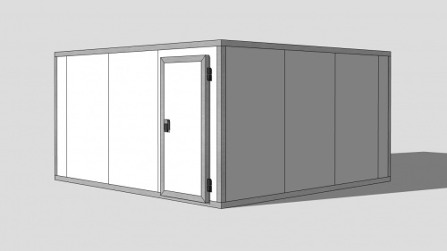 Холодильная камера 80 мм, 2,2х4,06х4,06