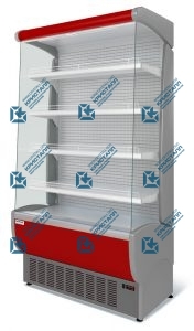 Пристенная витрина Флоренция ВХСп-1,2