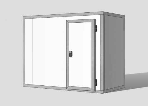 Холодильная камера 80 мм, 2,2х1,36х2,86