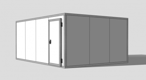 Холодильная камера 80 мм, 2,2х3,76x4,96