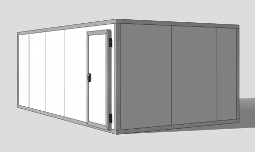 Холодильная камера 80 мм, 2,2х3,16x5,86