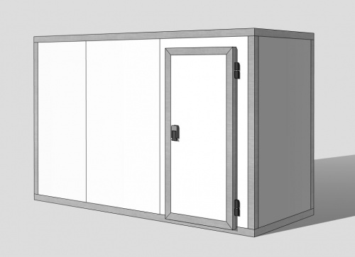 Холодильная камера 80 мм, 2,2х1,36х3,46