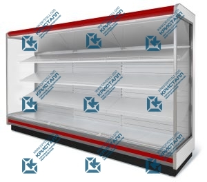 Пристенная витрина Варшава 210/94 ВХСп-1,25 фруктовая