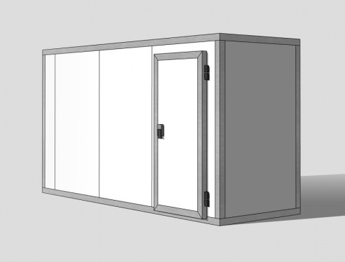 Холодильная камера 80 мм, 2,2х1,36х4,06