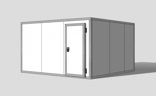 Холодильная камера 80 мм, 2,2х3,46x3,76