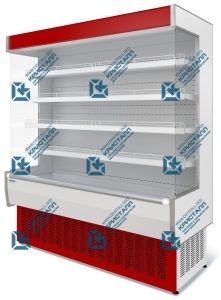 Пристенная витрина Нова ВХСп-1,25