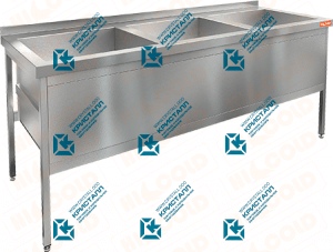 Котломойка с площадкой под смеситель  HICOLD  Н3МКС-24/8