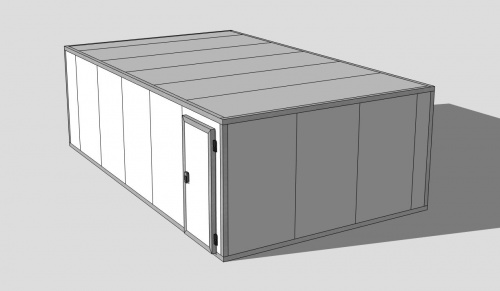 Холодильная камера 80 мм, 2,2х4,06х6,76
