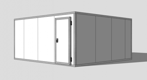 Холодильная камера 80 мм, 2,2х4,36х4,66