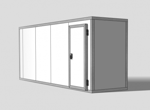 Холодильная камера 80 мм, 2,2х1,36х5,26