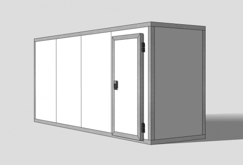 Холодильная камера 80 мм, 2,2х1,36х4,96