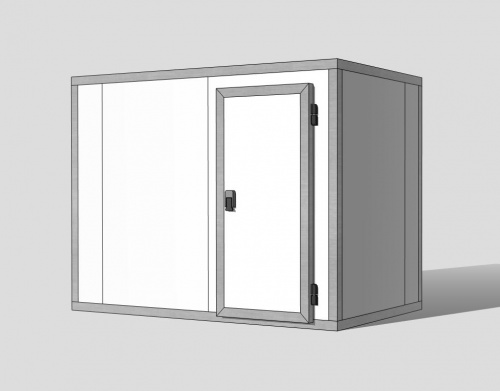 Холодильная камера 80 мм, 2,2х1,66х2,86