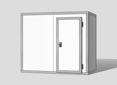 Холодильная камера 80 мм, 2,2х1,36х2,56